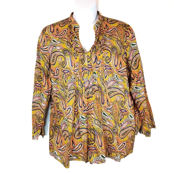 Ralph Lauren Tops - LRL paisley blouse